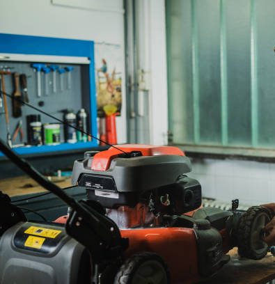 Providing small engine maintenance to prolong the life of your garden machinery