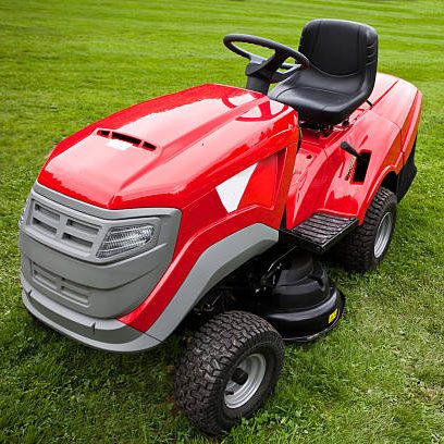 Ride-on lawnmowers and lawn tractors serviced for £235 plus parts.